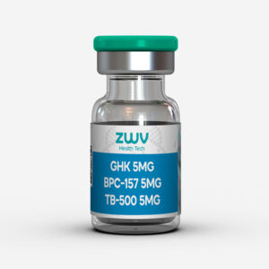 Blend Glow Reparador de Lesões: BPC-157 5mg, TB-500 5mg e GHK 5mg