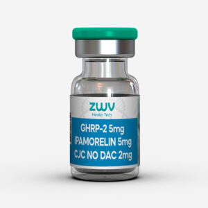 Blend CJC-1295, Ipamorelin, GHRP-2 – Aumento de Massa Muscular e Energia + Diluente